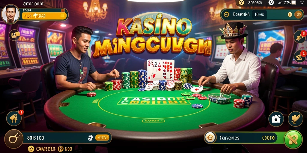 Screenshot gameplay Kasino di 8180 menampilkan suasana seru dan grafik menawan.
