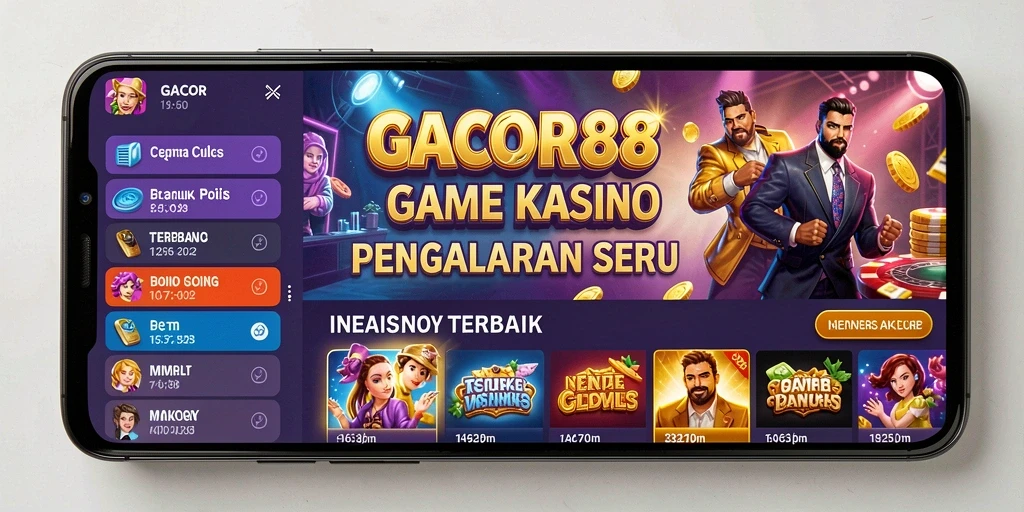 Screenshot GACOR88 menampilkan aksi seru dalam permainan Kasino.