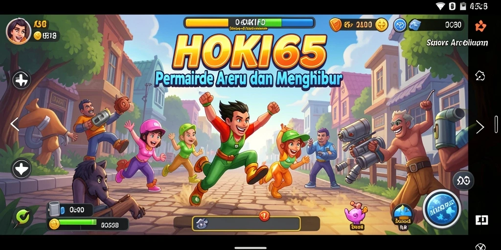 Gameplay seru HOKI65 dengan berbagai level menantang.