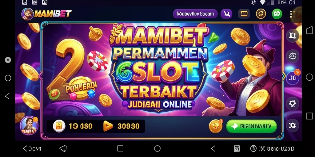 Tampilan menarik dari gameplay MAMIBET dengan pengalaman Slot yang mengasyikkan.
