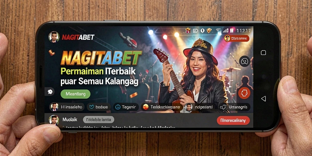 Screenshot tampilan permainan NAGITABET dengan grafik menarik.