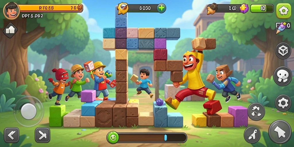 Screenshot utama PP7 menampilkan gameplay seru dan penuh tantangan dalam genre Puzzle.